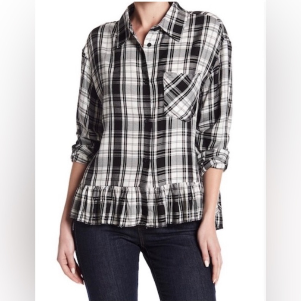NWT Plaid Flannel philosophy